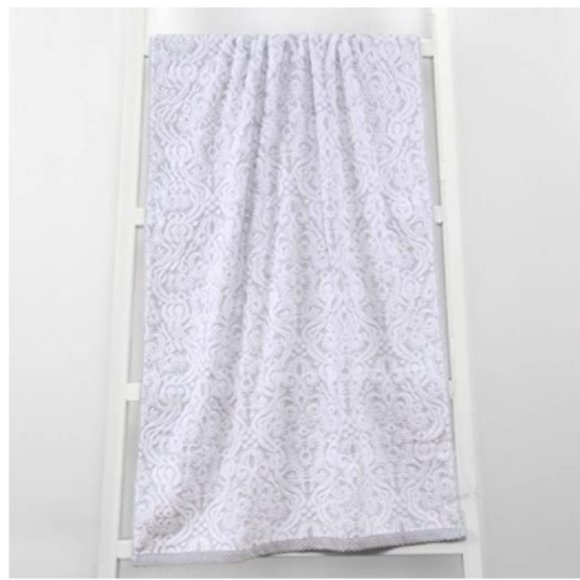 "Emma" Textured Bath Towel Set - Picture 3 of 6